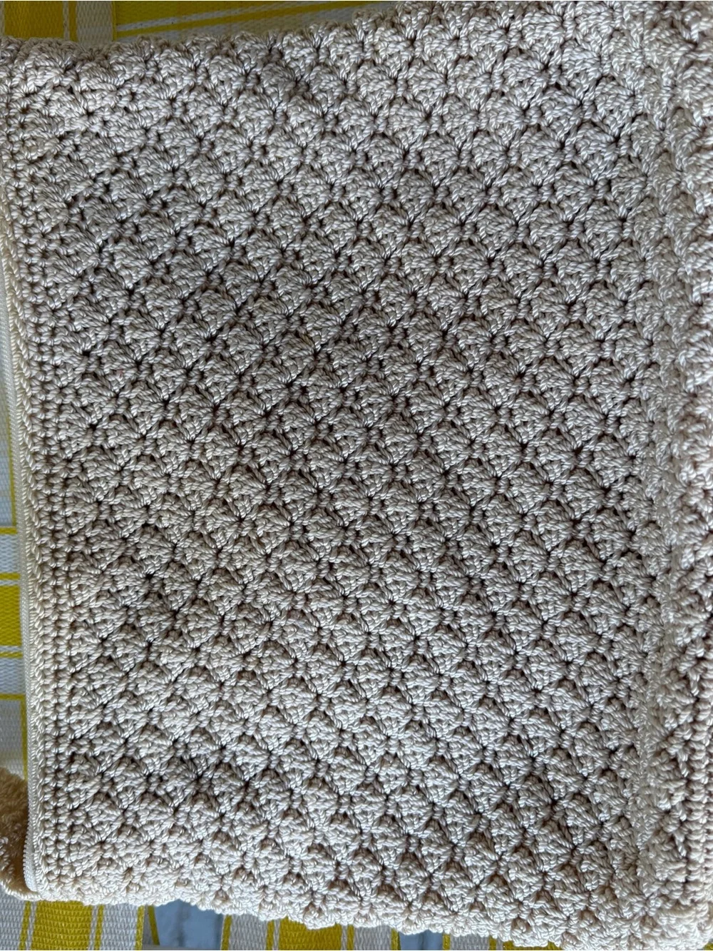 The Sak Hand Made in Indonesia Crochet Hobo Bag